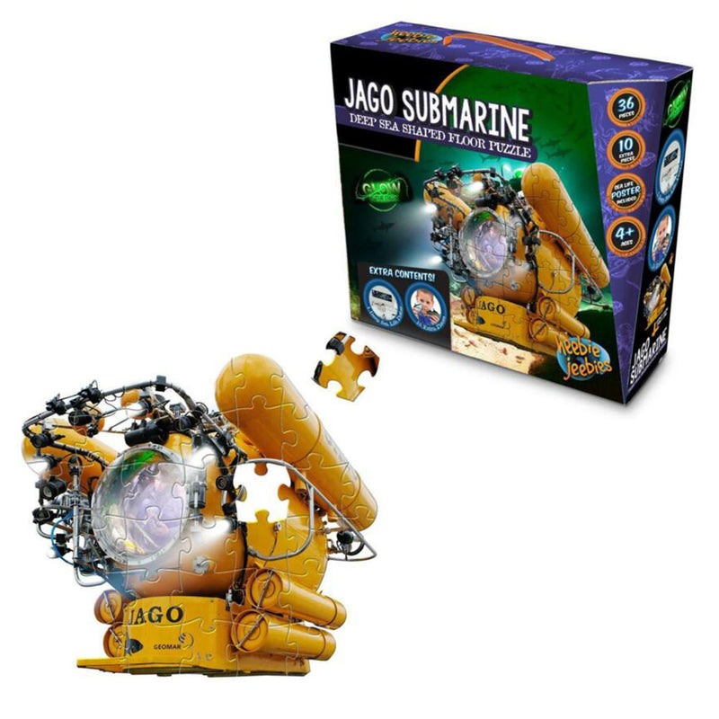 Jago Submarine Deep Sea Shaped Floor Glow Puzzle