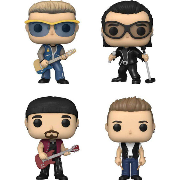 U2 Zoo TV US Exclusive Pop! Vinyl 4-Pack