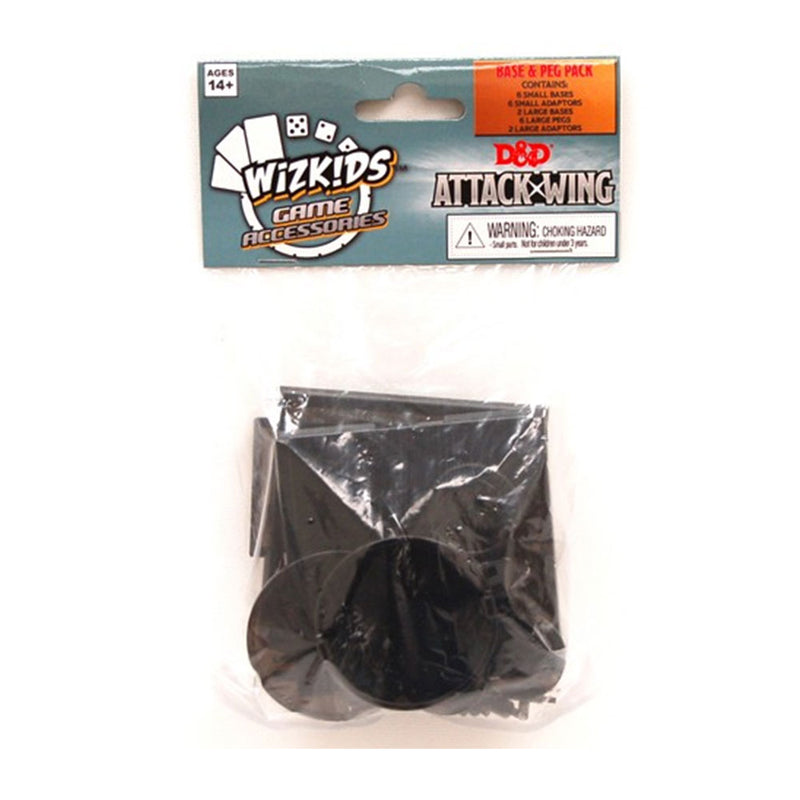 Dungeons & Dragons Attack Wing Base & Pegs Set Black