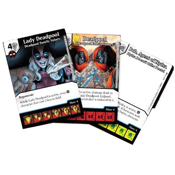 Dice Masters Deadpool Family Values OP Kit