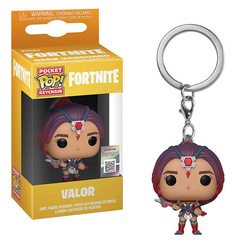 Fortnite Valor Pocket Pop! Keychain