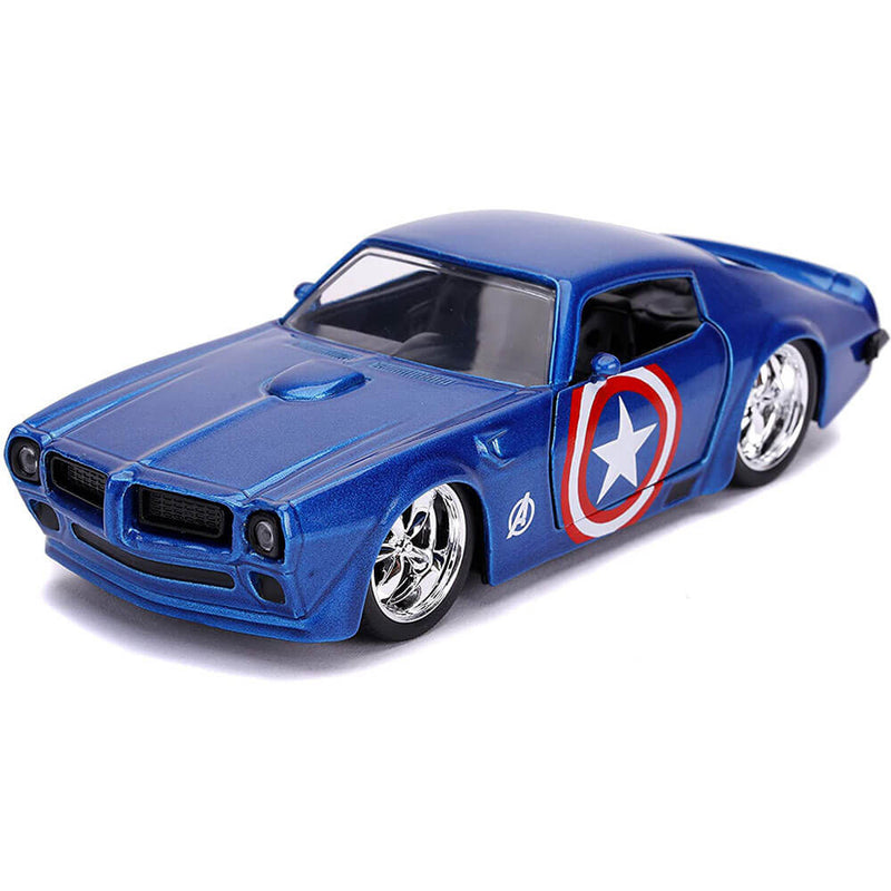 Captain America 1972 Pontiac Firedbird 1:32 Scale Hollywd Rd