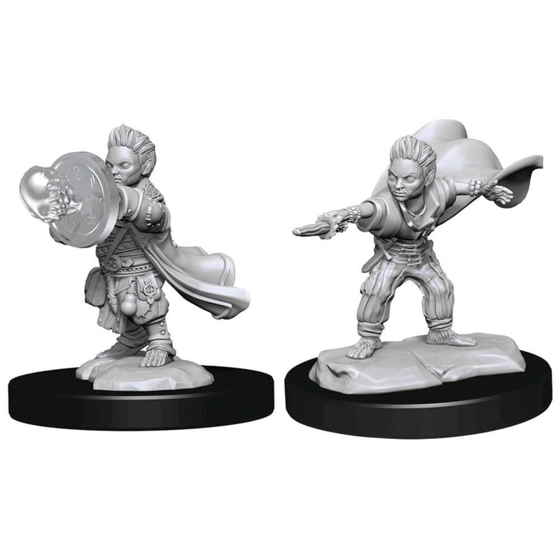 Pathfinder Deep Cuts Miniatures: Halfling Wizard Male