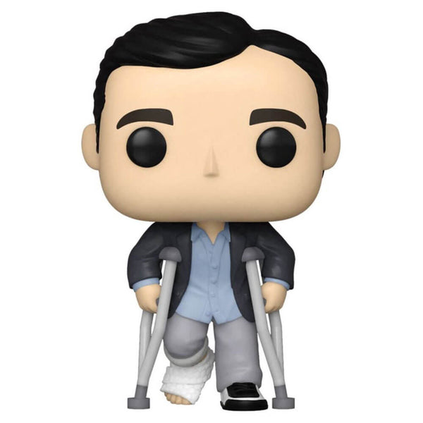 The Office Michael with Crutches Pop! Vinyl