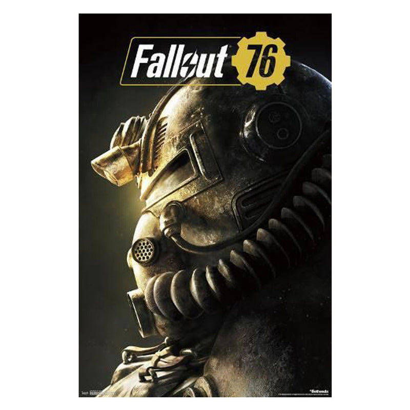 Fallout 76 Helmet Poster