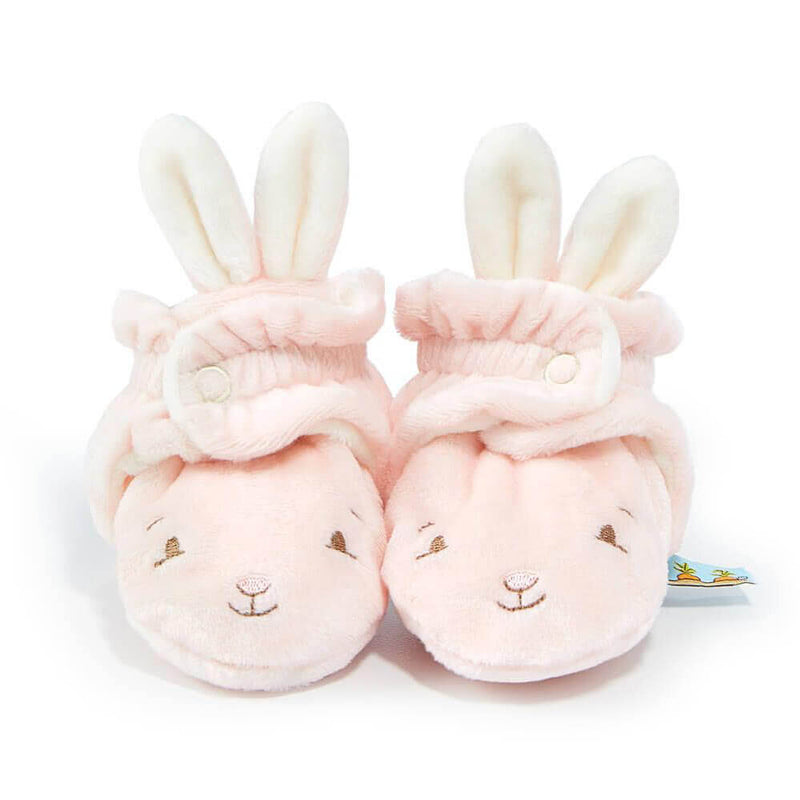 Bunnies By The Bay Blossom Hoppy Feet Slippers (Boxed)