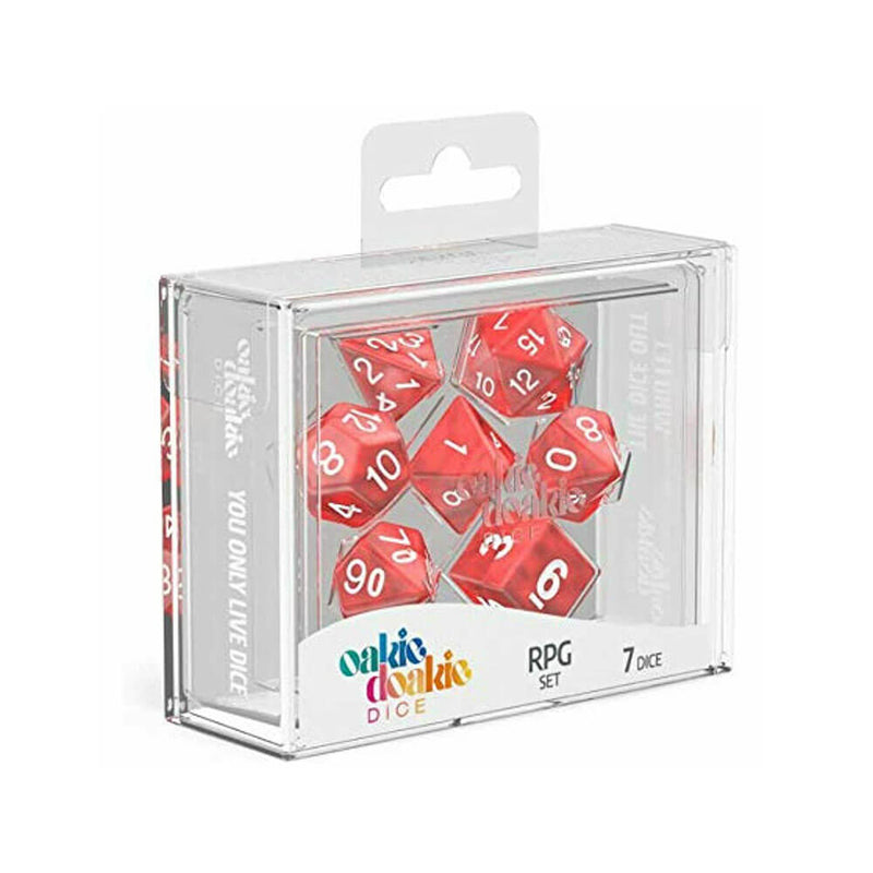 Oakie Doakie RPG Set Marbre Dés 7pcs