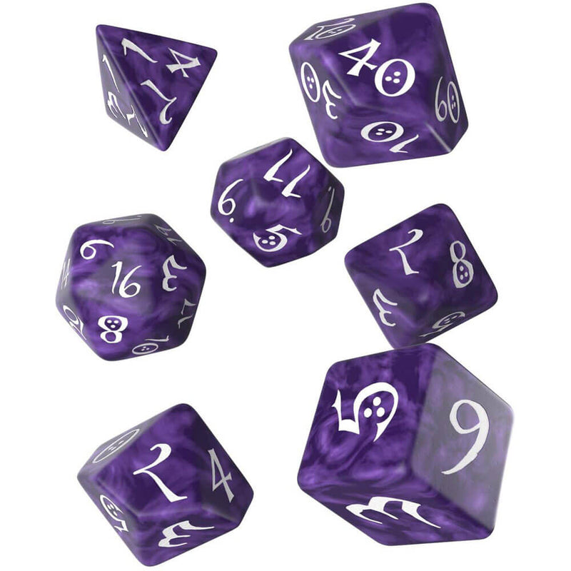 Q Workshop Classic RPG Dice Set van 7