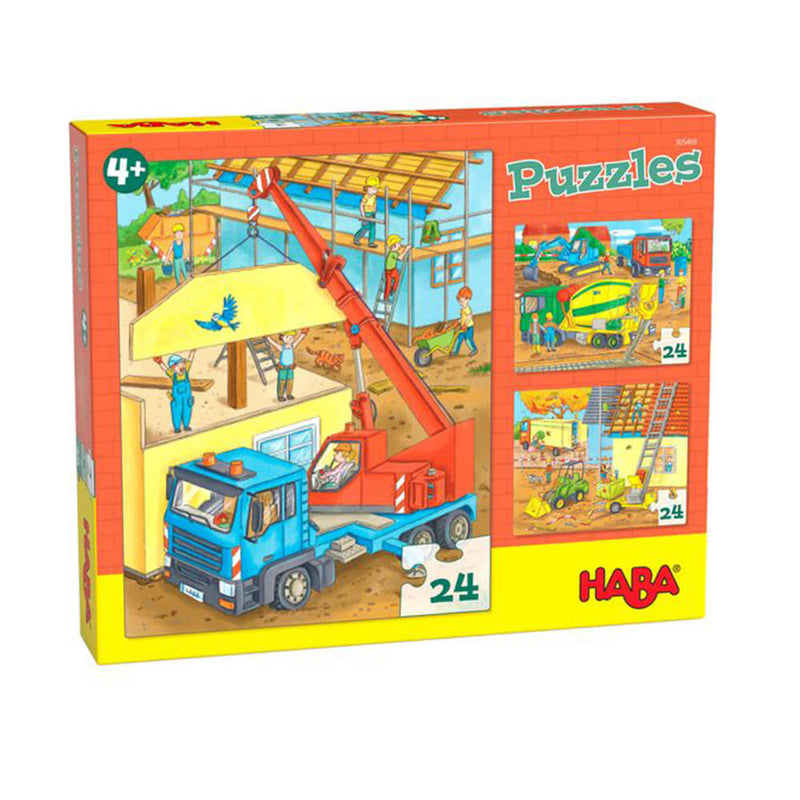 Haba Puzzles avec 3 motifs 24pcs