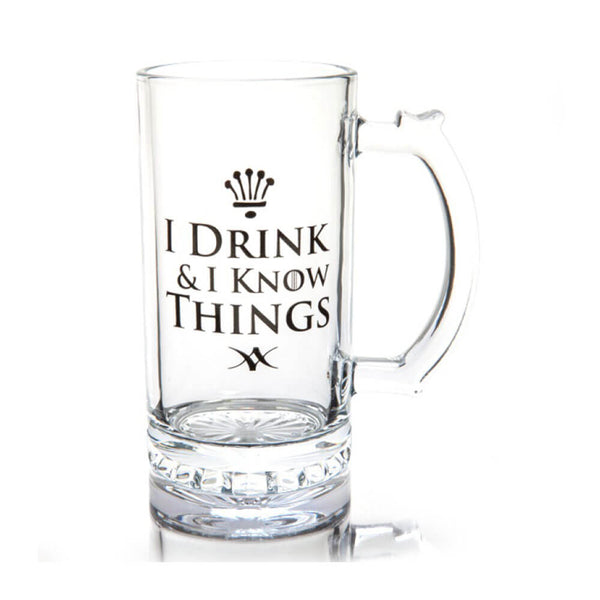 I Drink & I Know Things Beer Stein