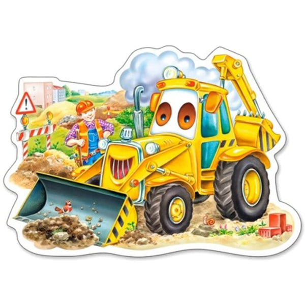 Castorland A Smiling Digger Jigsaw Puzzle 15pcs