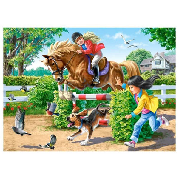 Castorland Horse Riding Holidays Jigsaw Puzzle 108pcs