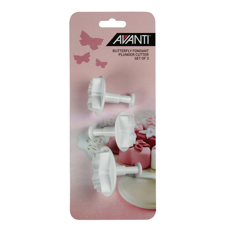 Avanti Fondant Plunjer Cut -set (3 stcs)