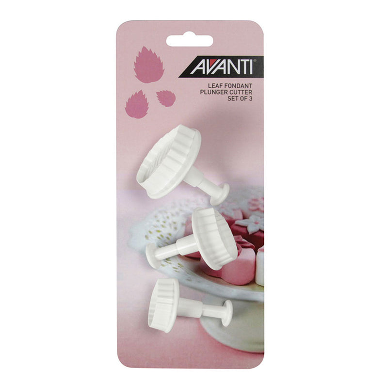 Ensemble de coupe Plunger Avanti Fondant (3pcs)