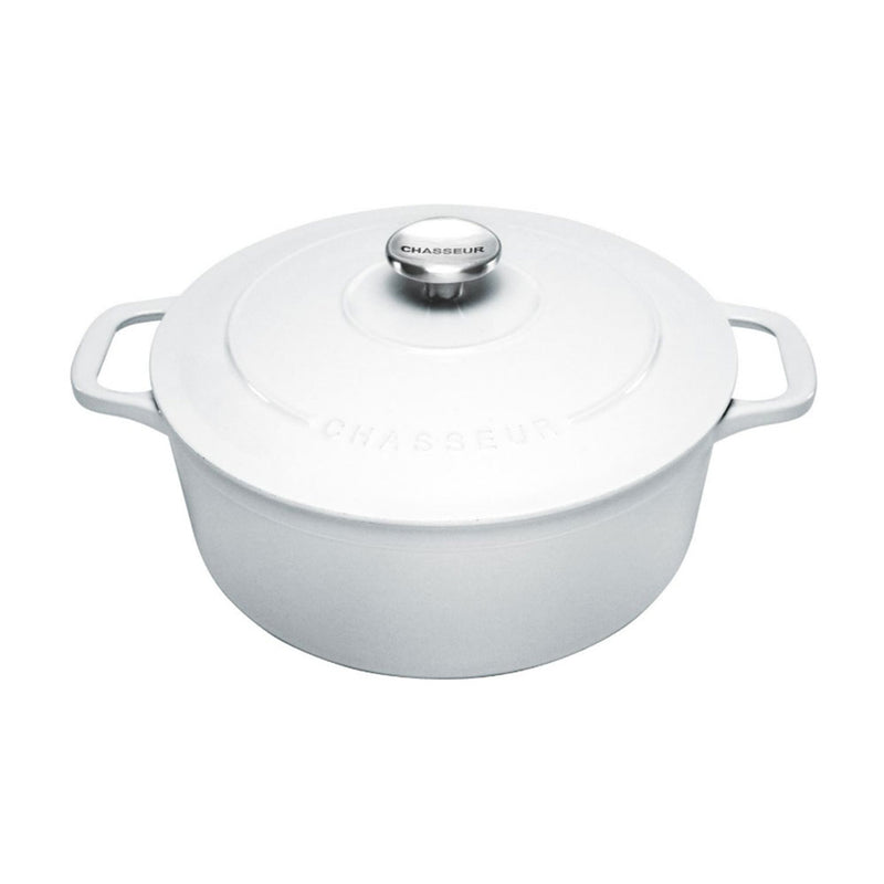 Chasseur rond Franse oven (briljant wit)