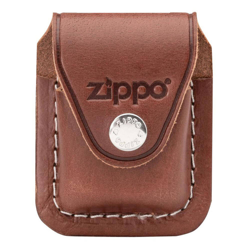 Zippo accessoire lederen zakje met clip