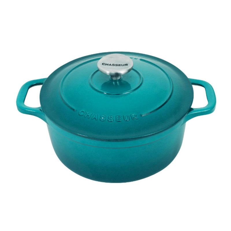 Chasseur rond Franse oven (mediterraan blauw)