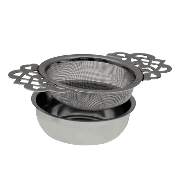 Avanti Empress Tea Strainer with Drip Tray