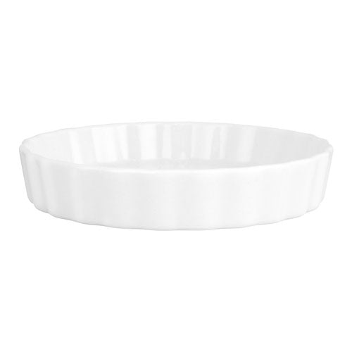 Wilkie New Bone Porcelain Quiche Dish