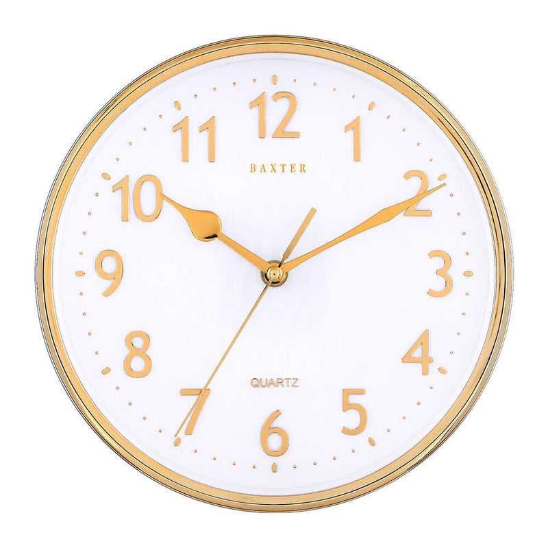 Baxter Emory 3D Foil Wall Clock 25cm