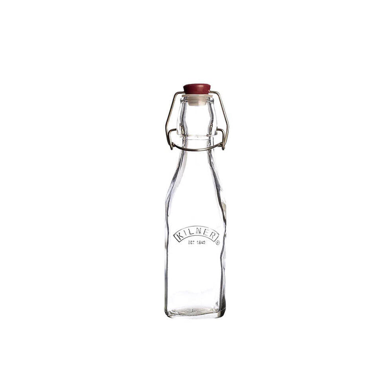 Kilner clip top vierkante glazen fles