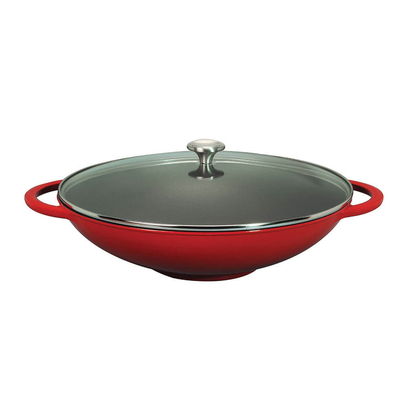 Wok Chasseur avec couvercle en verre (37 cm/4,5 L)