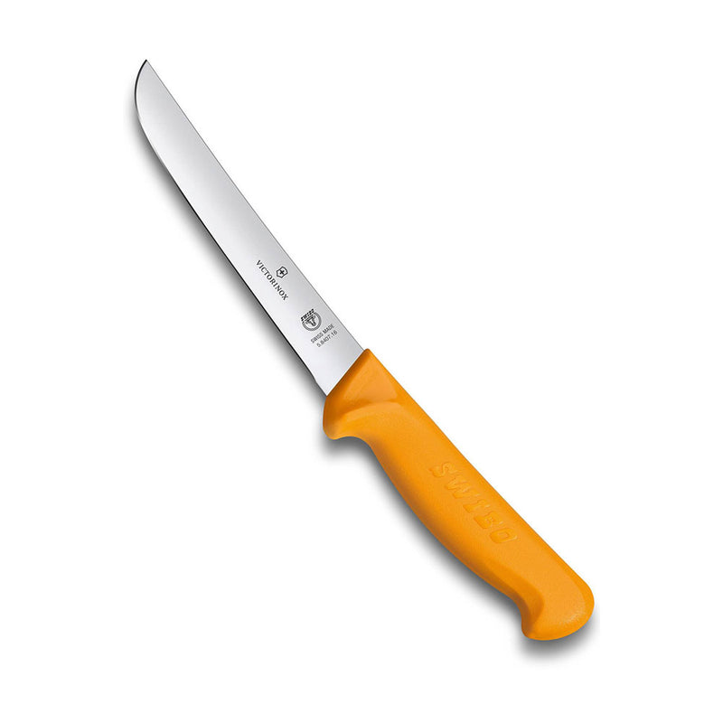 Swibo Curved Blade Boning Knife 16cm (Yellow)