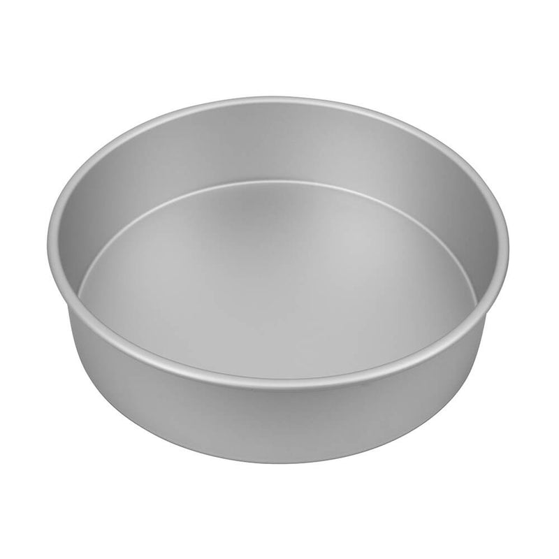 Bakemaster Round Cake Pan (zilver geanodiseerd)