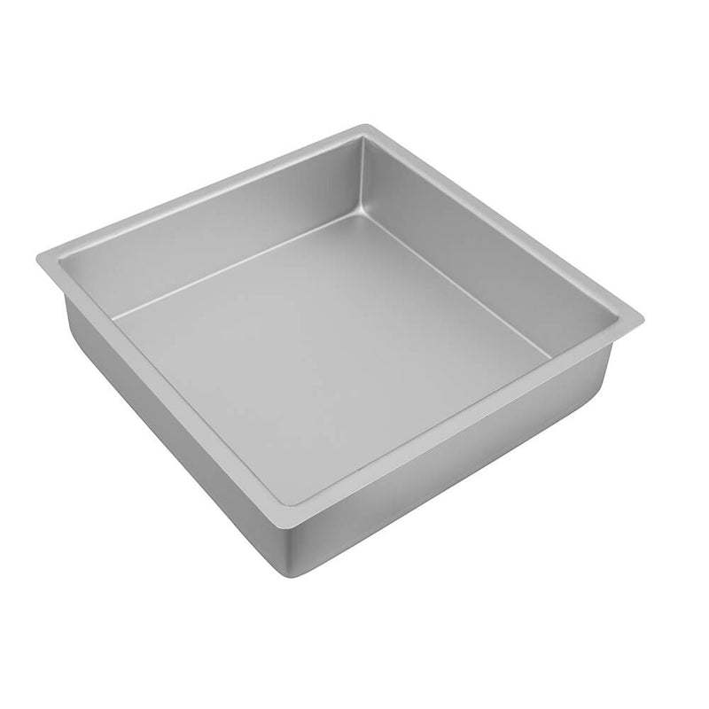 Bakemaster Square Cake Pan (zilver geanodiseerd)