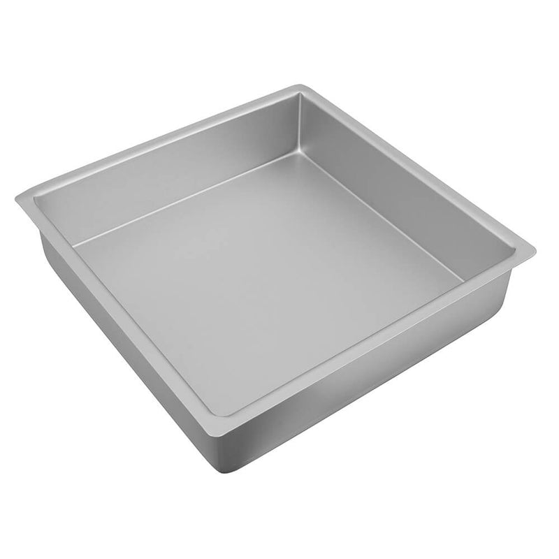 Bakemaster Square Cake Pan (zilver geanodiseerd)