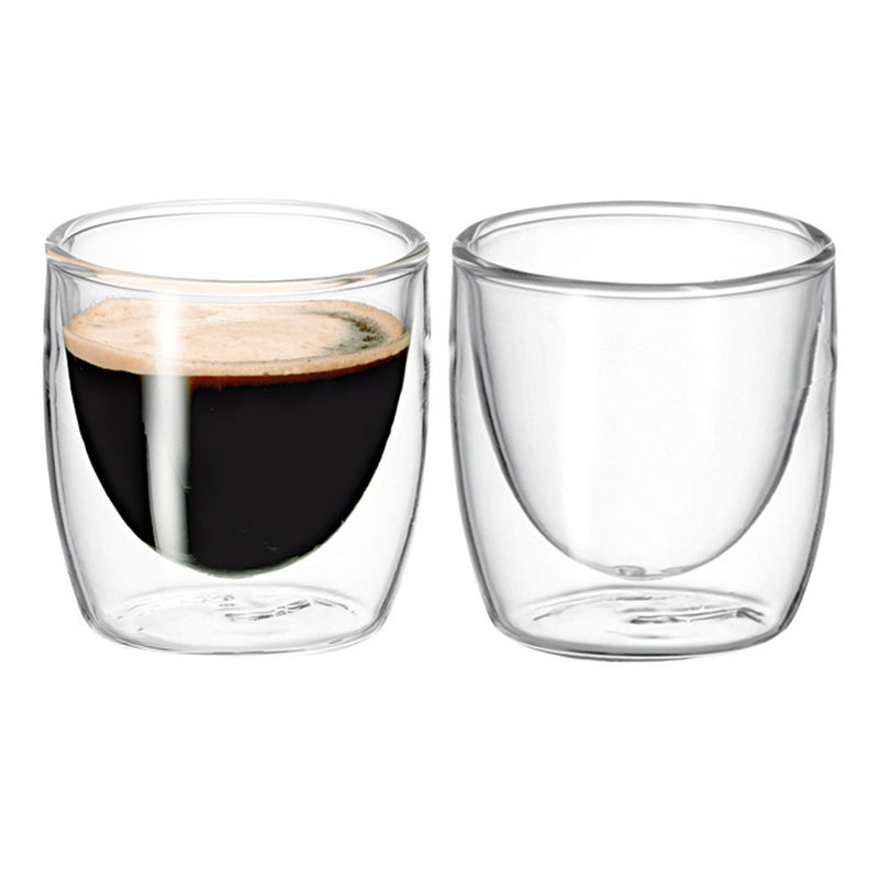 Verre mural double Avanti Caffe (Ensemble de 2)