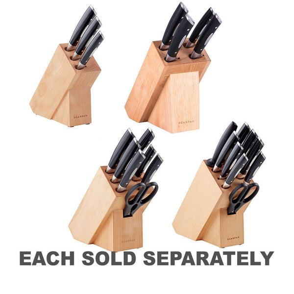 Scanpan Classic Knife Block Set (Beechwood)