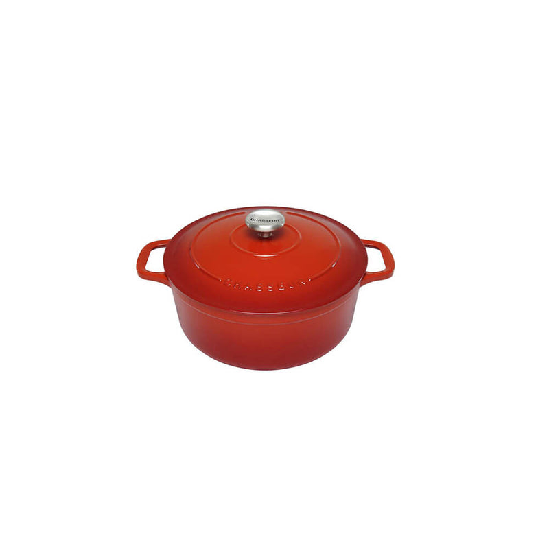 Chasseur rond Franse oven (Inferno Red)