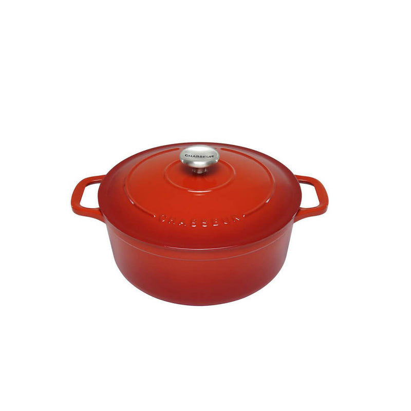 Chasseur rond Franse oven (Inferno Red)