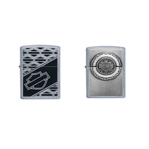 Zippo Harley Davidson Street Chrome Lighter