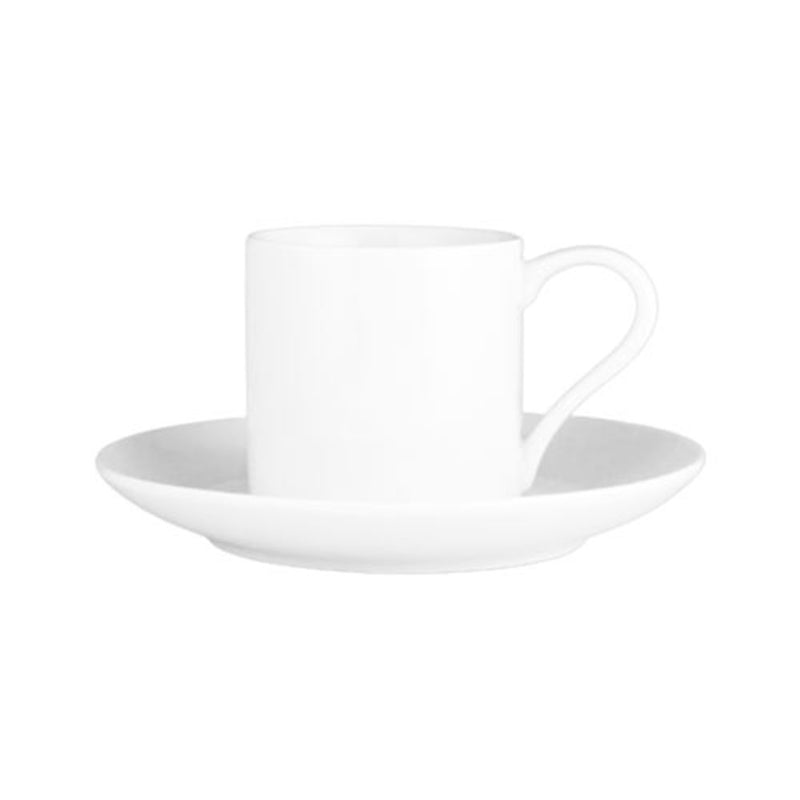 Wilkie New Bone Demi-tasse et soucoupe en porcelaine 100 ml