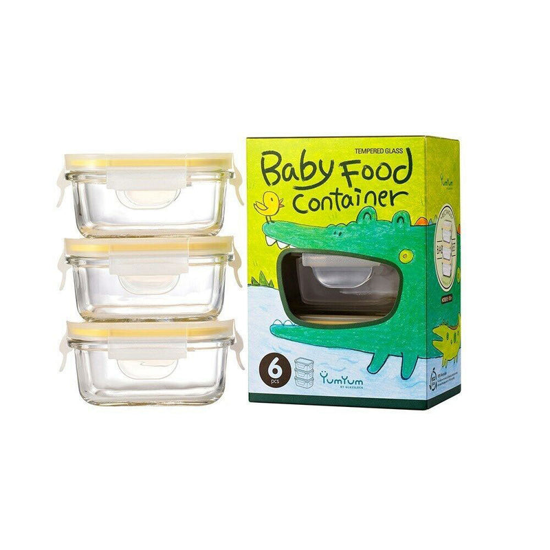 Glasslock Baby Food Container Set (3 stcs)