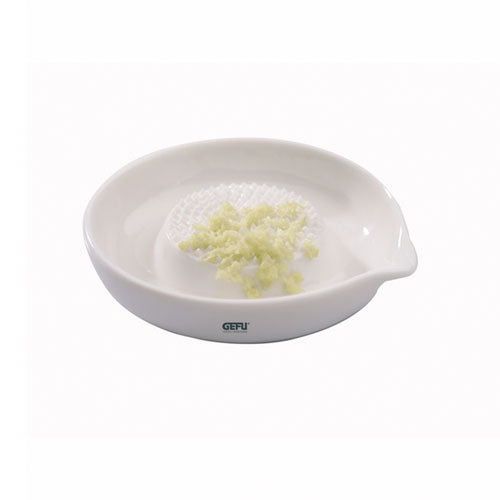 Gefu Ceramic Ginger Grater (White)