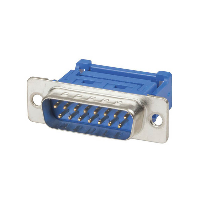 Male IDC Connector for Line Mount with Back Shells