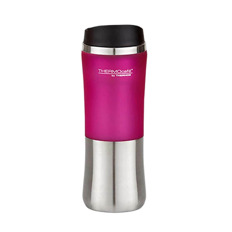 300 ml S/Steel Travel Tumbler W/Plastic Buiten Mouw