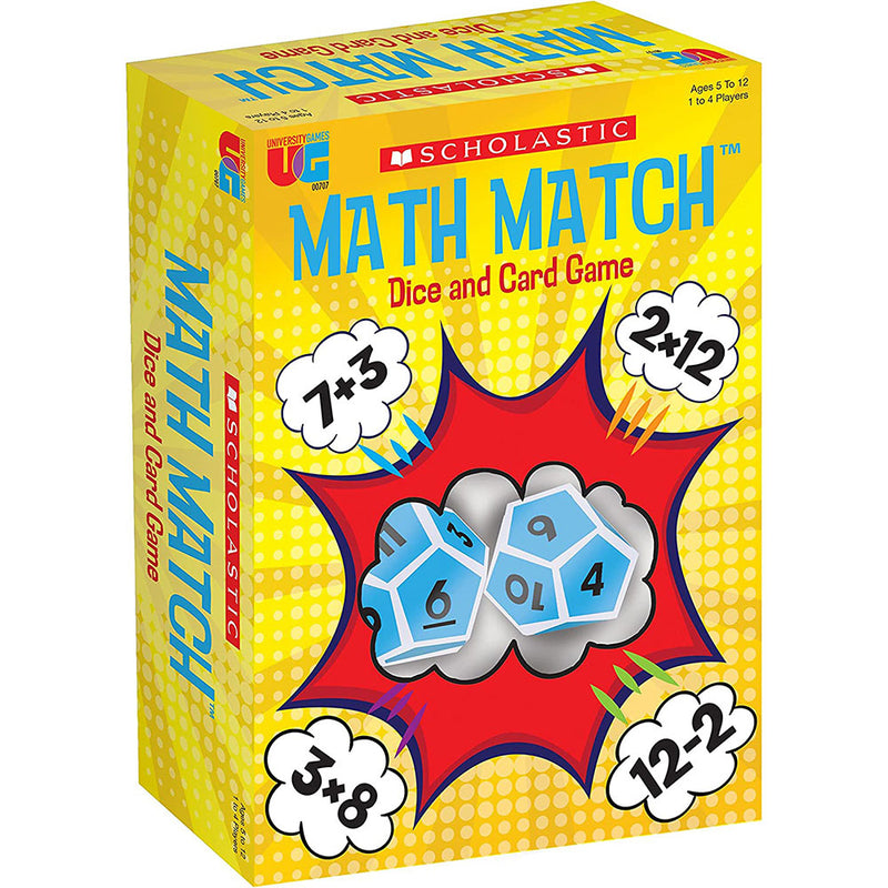 Math Match Tinned Game