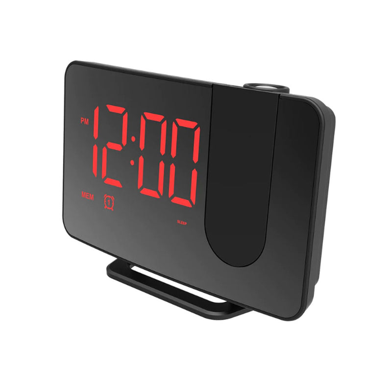 LED Digital Radio Clock with Projector