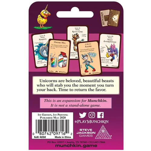 Munchkin Unicorns Strategy Game