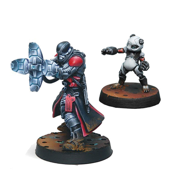 Infinity Nomads Miniatures Hecklers (Combi Rifle)