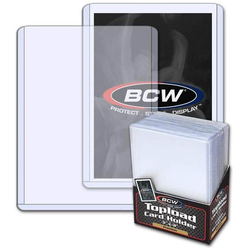 BCW Topload -kaarthouder (3 "x 4")