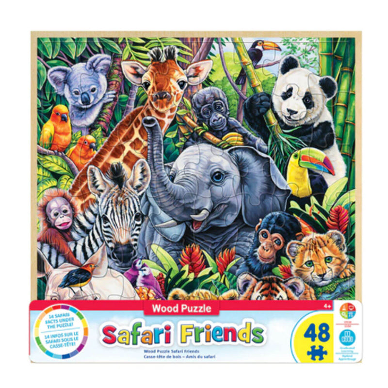 Puzzle de faits amusants MP Wood (48 pcs)