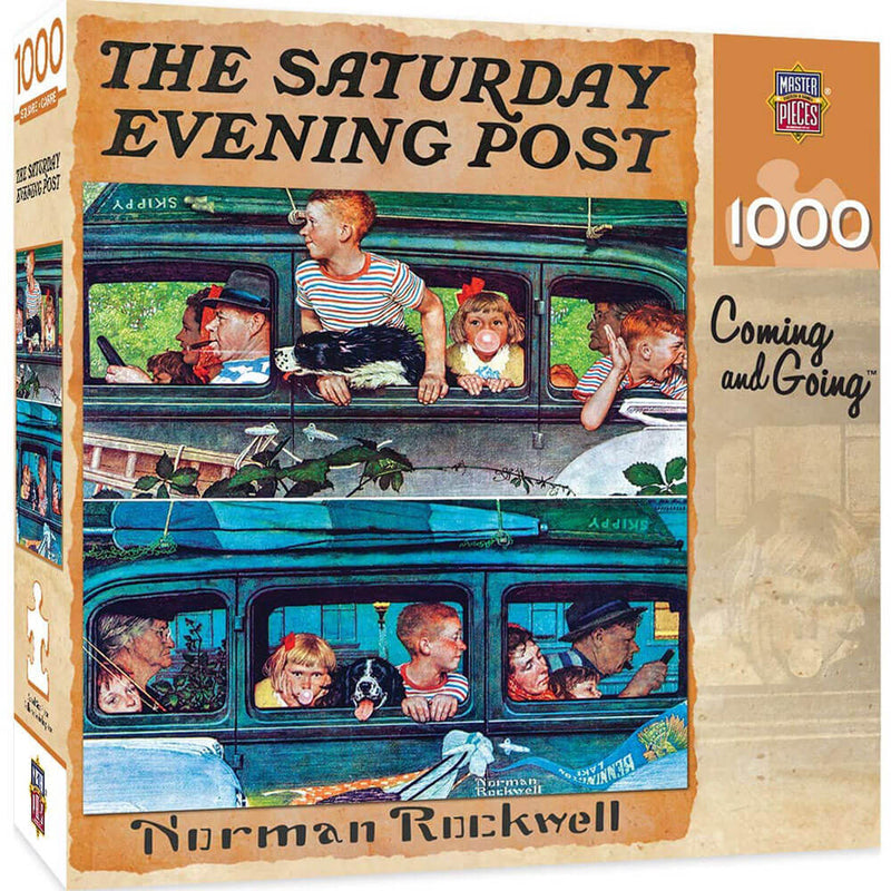 Puzzle 1000 pièces The Saturday Evening Post