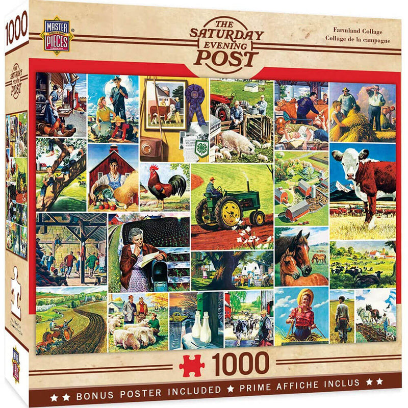 Puzzle 1000 pièces The Saturday Evening Post