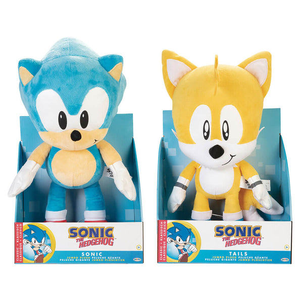 Sonic Jumbo Plush (2 Assorted Designs/4 Pk)