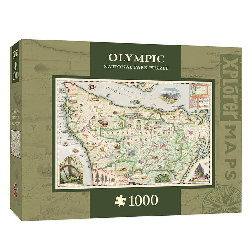 Puzzle de cartes MP Xplorer (1000pcs)